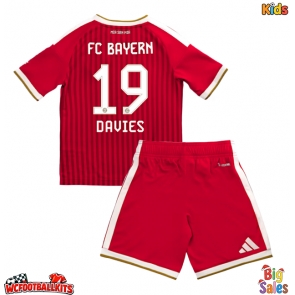Bayern Munich Alphonso Davies #19 Replica Home Stadium Kit for Kids 2026-27 Short Sleeve (+ pants)